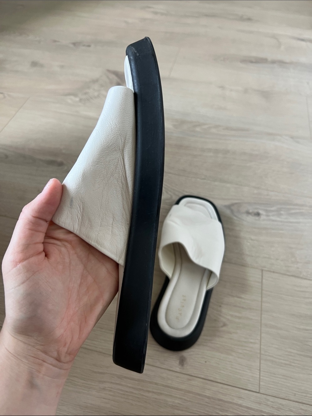 Maguire Leather Slides - Picture 8 of 11